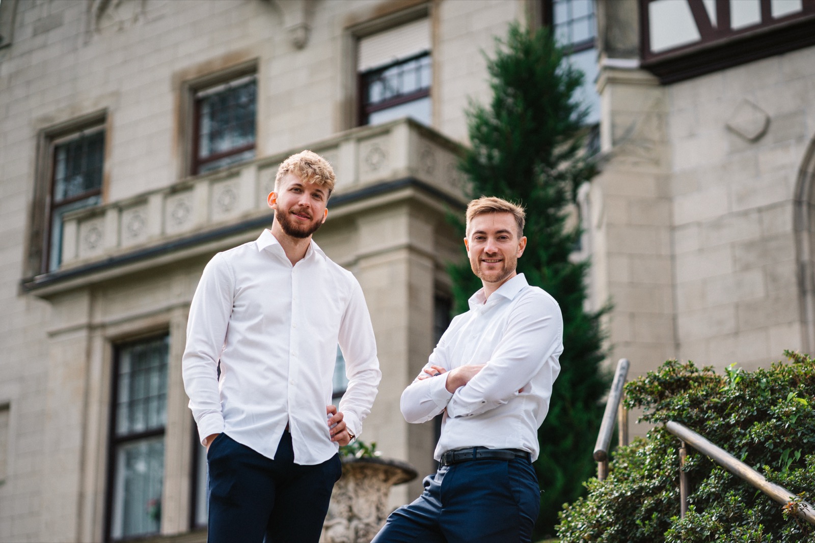 Die Gründer von Fewo Butler: Niklas Kuhn und Falk Erfkamp